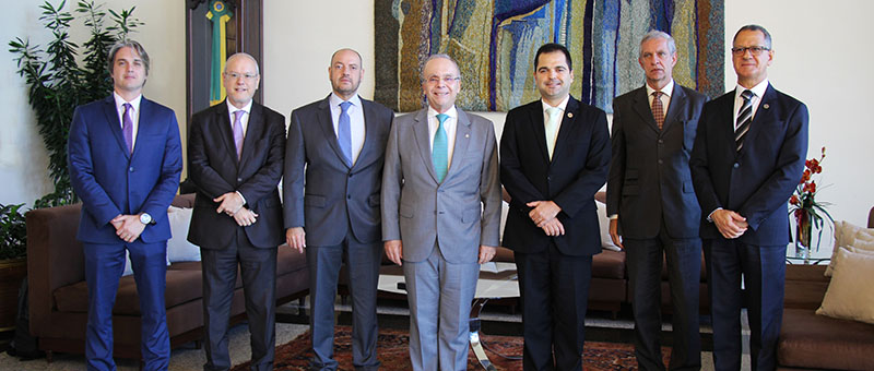  Presidente do TCE-RJ realiza visita institucional ao Tribunal de Justiça do Rio