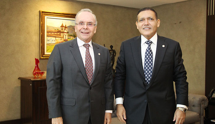 imagem - Ministro Kassio Nunes Marques faz visita de cortesia ao presidente do TJRJ