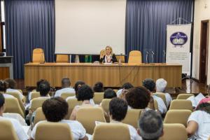 A desembargadora Cristina Tereza Gaulia falou sobre organização judiciária