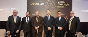 Cesar Asfor Rocha, Marcos Joaquim, Ives Gandra Martins, João Otávio de Noronha, Claudio de Mello Tavares e Márcio Chaer