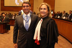 O juiz auxiliar da 3ª Vice-Presidência João Felipe Nunes Ferreira Mourão foi um dos agraciados na cerimônia