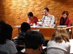 Mesa e Público.