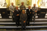 Antônio Izaías Abreu, Ricardo Bustamante, Ronald Valladares, Décio Gama, Carlos Ferrari e Miguel Pachá