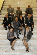 Antônio Izaías Abreu, Ricardo Bustamante, Ronald Valladares, Carlos Ferrari, Miguel Pachá, Silvia Monte, Décio Gama, Ana Maria Oliveira e Cristina Gaulia