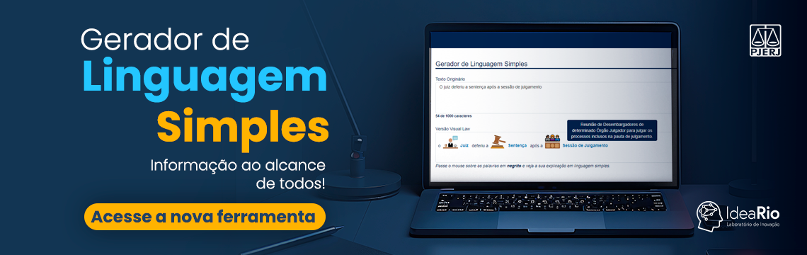 Gerador de Linguagem Simples - Informação ao alcance de todos! Acesse a nova ferramenta