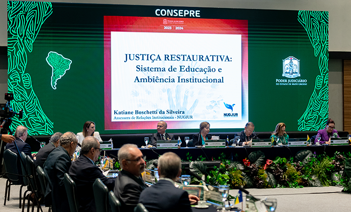 imagem - Justiça Restaurativa foi tema de palestra no segundo dia do XI Consepre