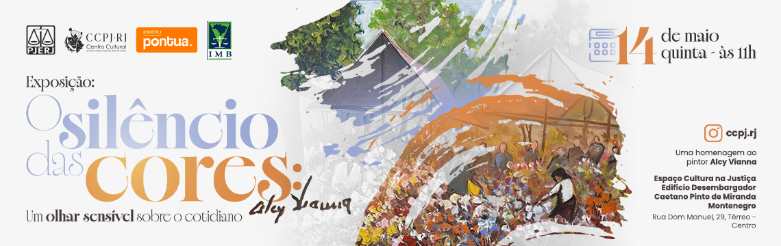 imagem - Exposição: O silêncio das cores: Um olhar sensível sobre o cotidiano. 14 de maio. Quinta - às 11h  
