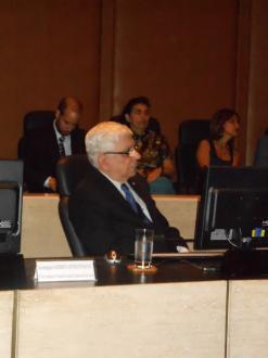 O Corregedor-Geral da Justiça, Des. Azevedo Pinto, um dos presentes na solenidade.