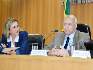 O Presidente do TJRJ e a Corregedora-Geral da Justiça abriram a reunião