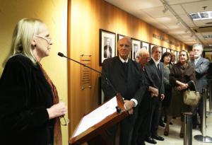 A galeria reúne retratos dos 24 Primeiros Vice-Presidentes da história do Tribunal de Justiça do Rio