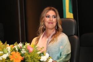 A presidente da Amaerj, juíza Renata Gil