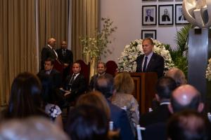 O desembargador Carlos José Martins, representante dos evangélicos