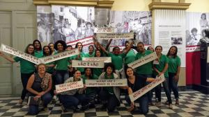 Integrantes do projeto "Pais Trabalhando"