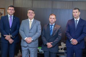 André Azevedo, Claudio de Mello Tavares, Silvinei Vasques e Marcello Rubioli