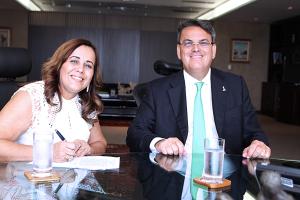 Margareth de Souza Rodrigues Soares e Claudio de Mello Tavares