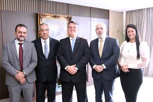 Sérgio Maciel, Marcelo Cordeiro, Claudio de Mello Tavares, Luiz Claudio Costa e Karina Lajusticia