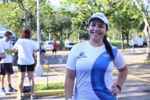 Servidora Monique Gomes, da comarca e Duque de Caxias, participou pela primeira vez