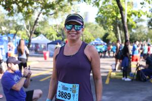 Rosemary de Araújo, da Secretaria das Turmas Recursais, começou a correr há três anos