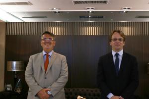 Claudio de Mello Tavares e Adolfo Konder