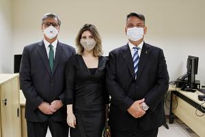 Henrique Figueira, Daniela Prado e Claudio de Mello Tavares