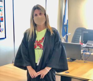 A juíza Renata Travassos Medina de Macedo