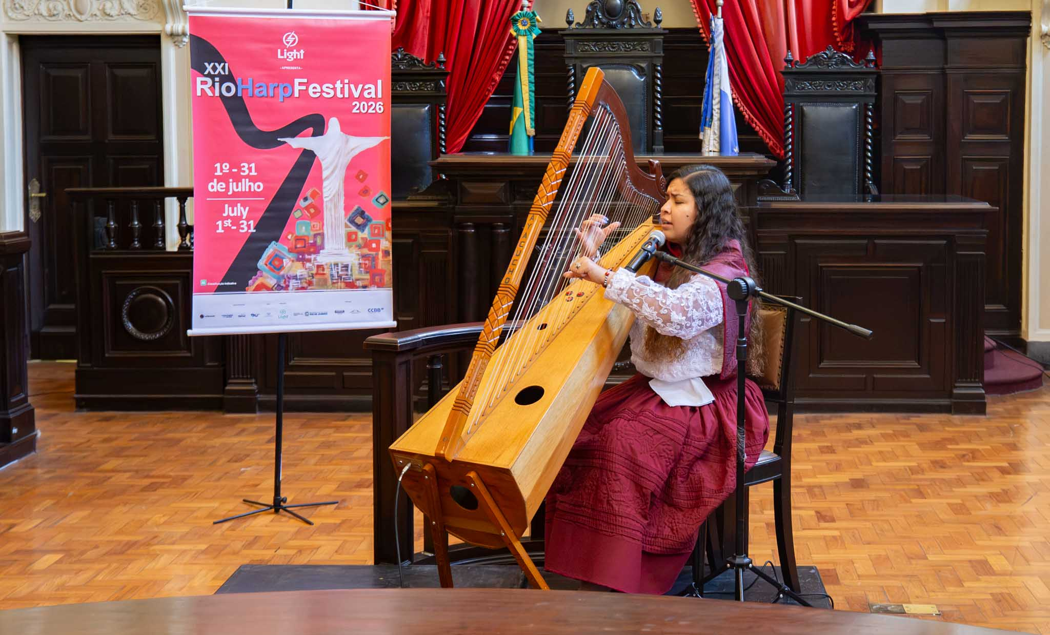 imagem - Música no Museu celebra a cultura peruana com apresentação do XXI RioHarpFestival &nbsp;