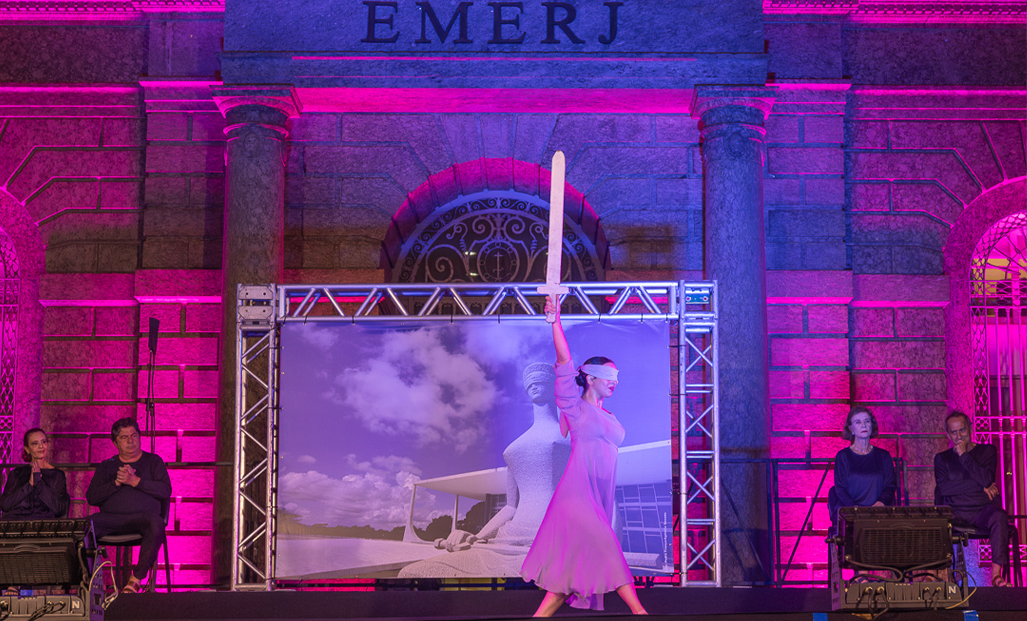 imagem - Teatro, música e dança se unem em espetáculo sobre a trajetória da Justiça&nbsp;