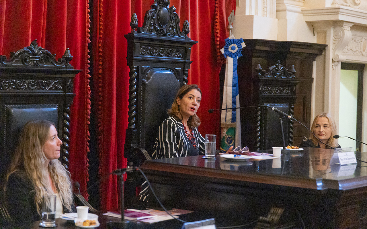 imagem - Campanha ‘Banco Vermelho’ e Protocolo contra o feminicídio são apresentados no Antigo Tribunal do Júri