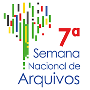 Logomarca da 7ª Semana Nacional de Arquivos.