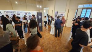 Abertura da exposição.