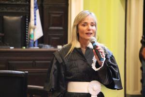 Dra. Ana Paula Monte Figueiredo Pena Barros, Juíiza Auxiliar da Presidência. Foto: Diego Antunes.