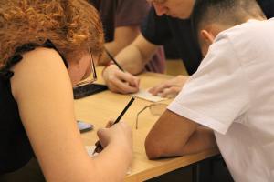 Oficina Carta Sankofa. Foto: Diego Antunes.