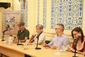 Da esquerda para a direita, os doutores(as): Rick J. Santos, Eliana Olinda Alves, Lindomar Expedito e Erika Piedade da Silva Santos