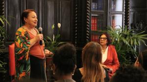 A convidada Angela Phillipini