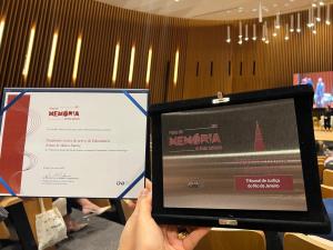 Museu da Justiça recebe menção honrosa e premio no IV Prêmio CNJ Memória do Poder Judiciário