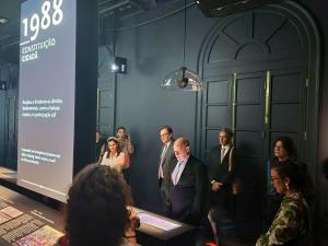 A sala “História do Direito e da Justiça no Brasil”