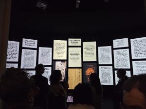 A sala “Origens do Direito e Princípios da Justiça”