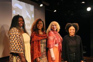 Evelyn Alves, Izadora Alves, Tatiana Moreira e Tainah Longras