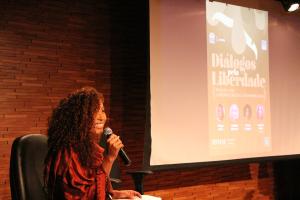 Izadora Alves, arte educadora do Museu da Justiça