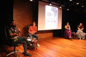 Vinicius Soaras, mediador do evento