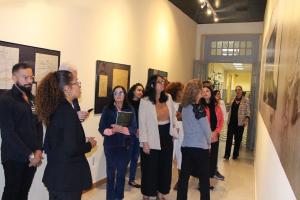 Arte educadores recebem o grupo