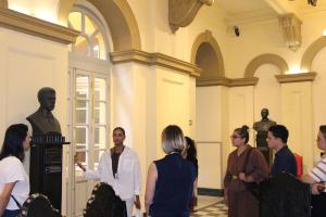 Educativo do Museu realiza visita mediada