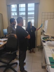 Equipe do IPHAN da cidade de Vassouras, realizou visita técnica no Museu da Justiça