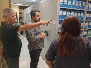 Equipe do IPHAN da cidade de Vassouras, realizou visita técnica no Museu da Justiça
