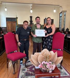 Troca e livros com Mikael Selva