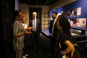 Museu da Justiça recebe grupo de professores da USP.