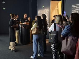 Visita mediada apresentou os espaços do Museu da Justiça
