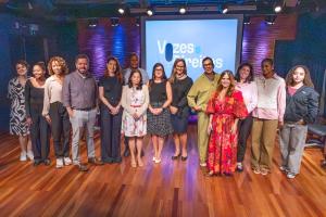 As Equipes SGCOS, Museu da Justiça e as magistradas Katerine Jatahy Kitsos Nygaard, Luciana Fiala de Siqueira Carvalho, Ane Cristine Scheele Santos e Camila Rocha Guerin