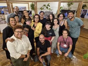 Equipe do Museu da Justiça