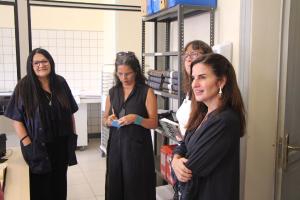 Desa. Renata França realiza visita técnica ao Museu da Justiça